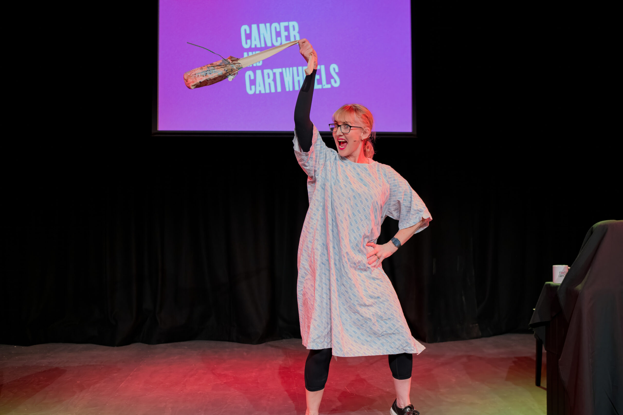 Comedy from the theatre show version, 'Cancer and Cartwheels', Q Theatre Auckland, New Zealand International Comedy Festival 2025